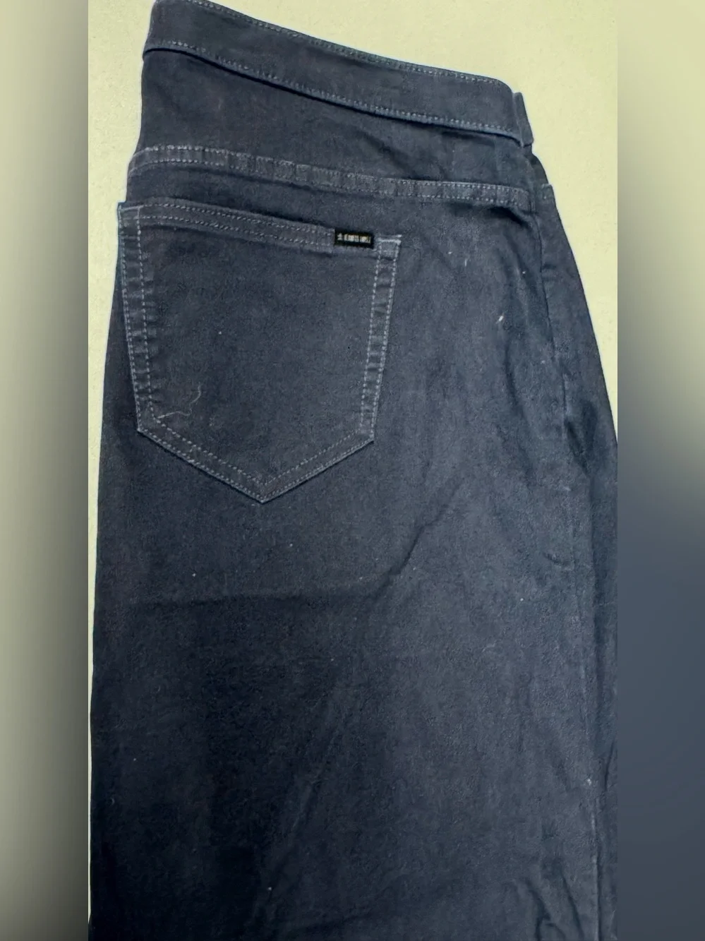 Jennifer Lopez Plus size Dark Navy Jegging Capris Cropped Pants w Back Pockets